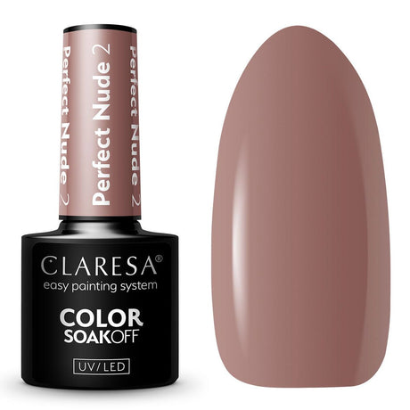 Claresa UV LED Gel Polish 5ml Perfect Nude 2