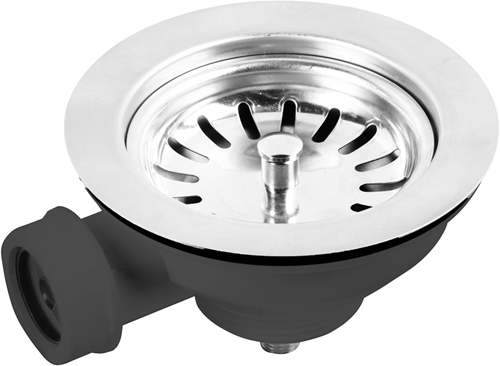 Cornat waste plug with overflow connection - t352018r