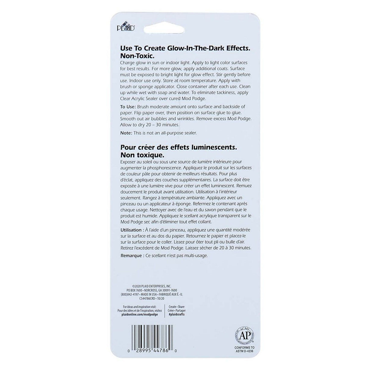 Mod Podge • Glow am Däischteren 118ml