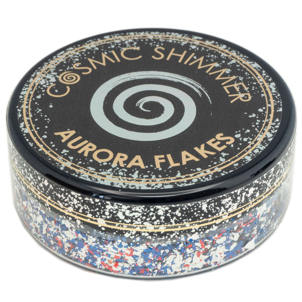 Cosmic shimmer • aurora flakes royal sparkle