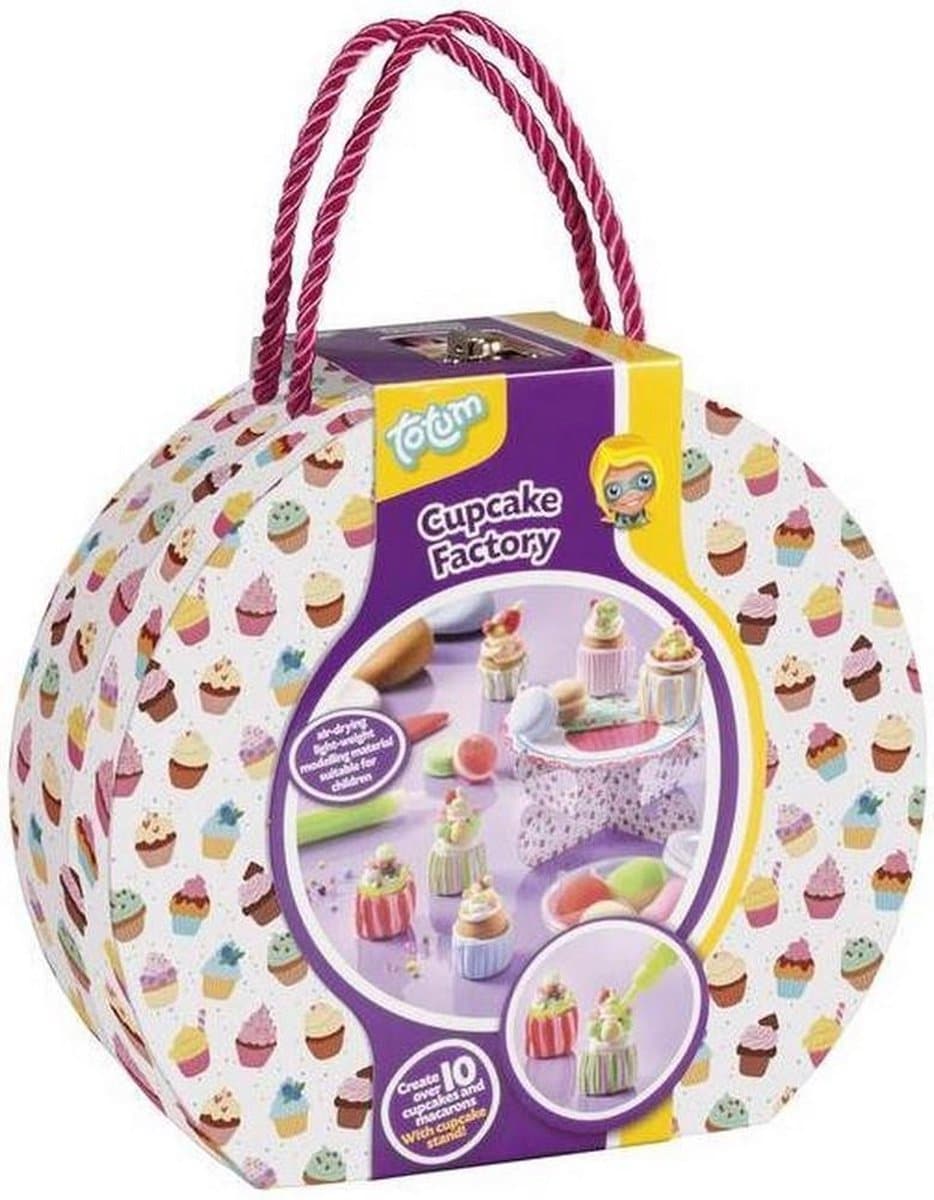 Intro cupcake factory in a fun craft case to make macarons and cupcakes