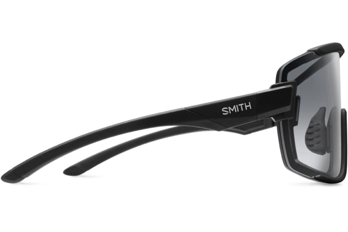 Smith Lunettes Wildcat Matte noir chromapop photochromique transparent à gris