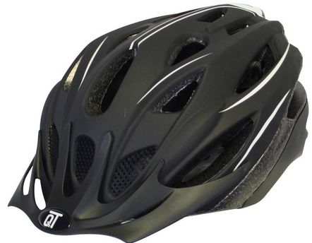 Casco Tech Cycle Qt Matt Black White L 58-61 cm 2810412