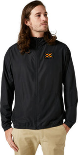 Fox head calibrated windbreaker jacket