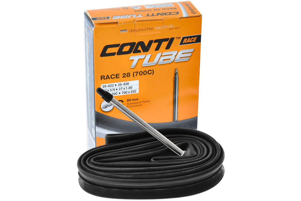 Continental Inner Tube 28Inch Race 20-622 25-630 SV 80mm Box