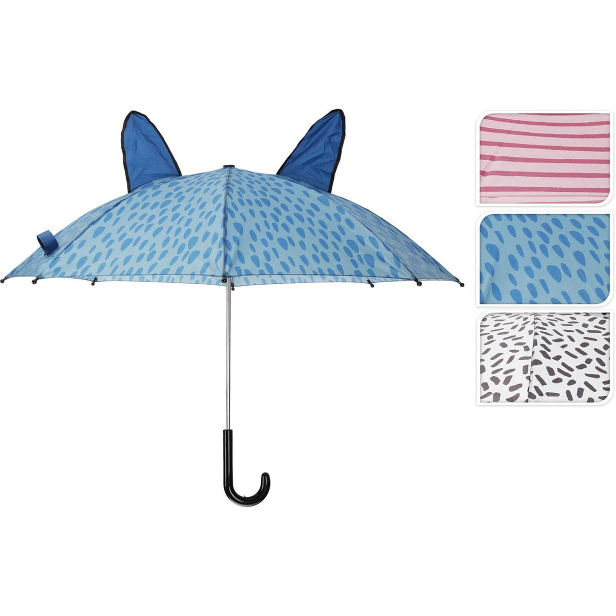 Children's umbrella dome model with ears