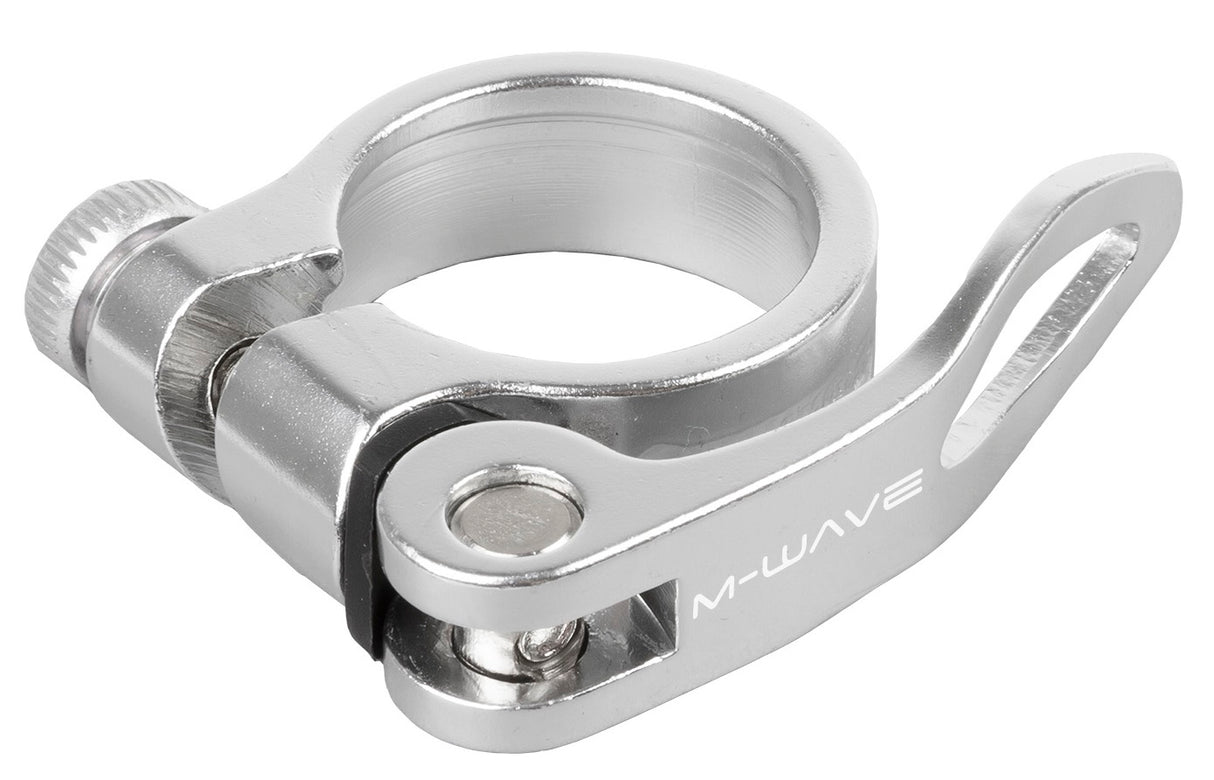 M-Wave seat pap clip with quick release 34.9 silver on map