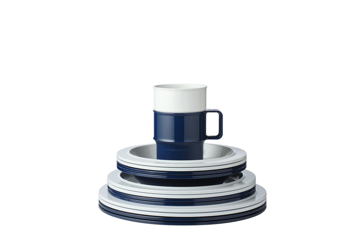 Mepal plate flat basic 25cm white
