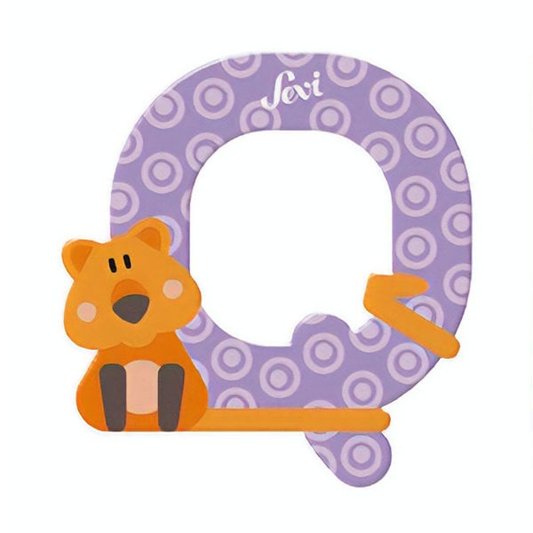 Animal Letter q