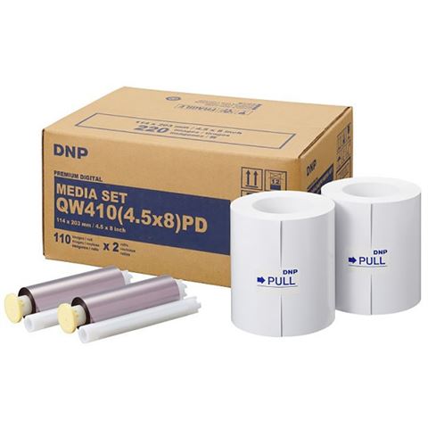 DNP-papir 220 utskrifter Premium 11x20 for DP-QW410