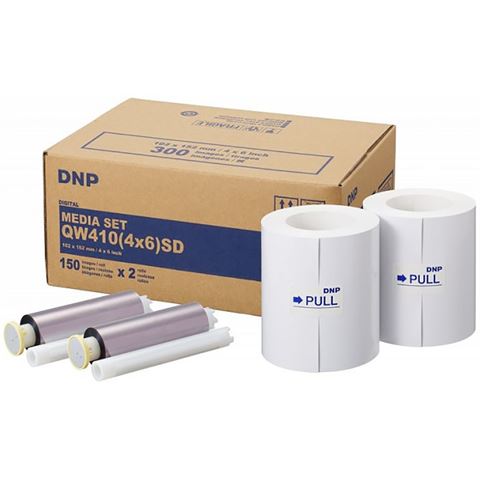 DNP-Papier 300 Drucke Standard SD 10x15 für DP-QW410