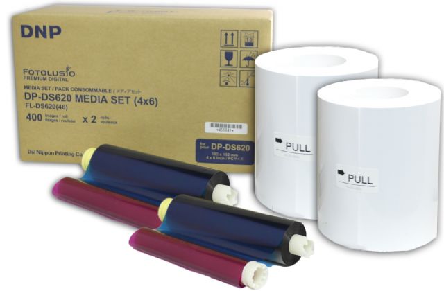 DNP Paper DM46620 2 Roll � 400 St. 10x15 pro DS620