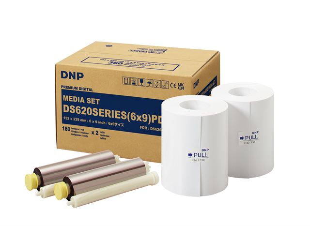 DNP Paper DM69620 2 Roll � 180 St. 15x23 para DS620