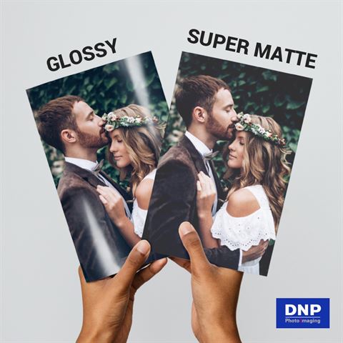 DNP Paper Super Matte 1 Roll � 200 St. 15x20 para DS620