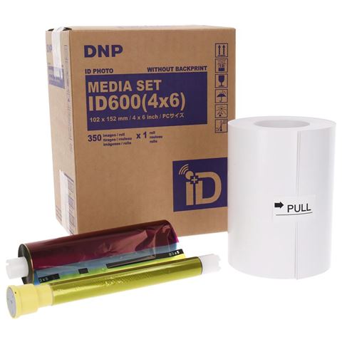 DNP Passport Photo Paper 1 Roll � 350 St. 10x15 para ID600