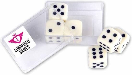 Engelhart Dice in Box 6 pieces