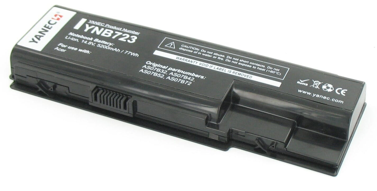 Yanec bærbar batteri 14.4v 5200mAh