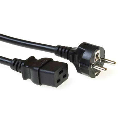 ACT 230V Connection cable Schuko Male - C19 3 M