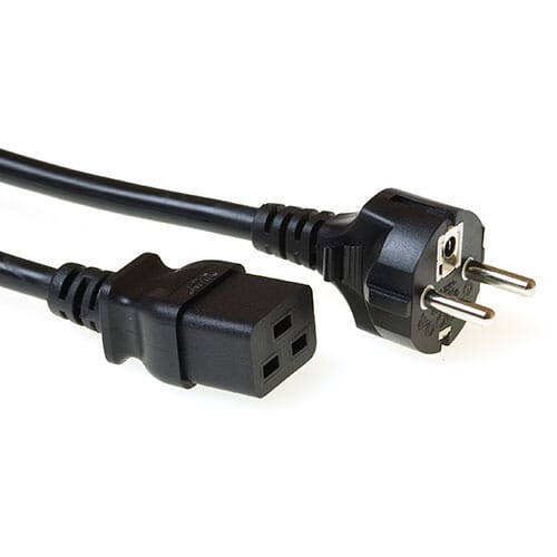 ACT 230V Connection cable Schuko Male C19 1 M