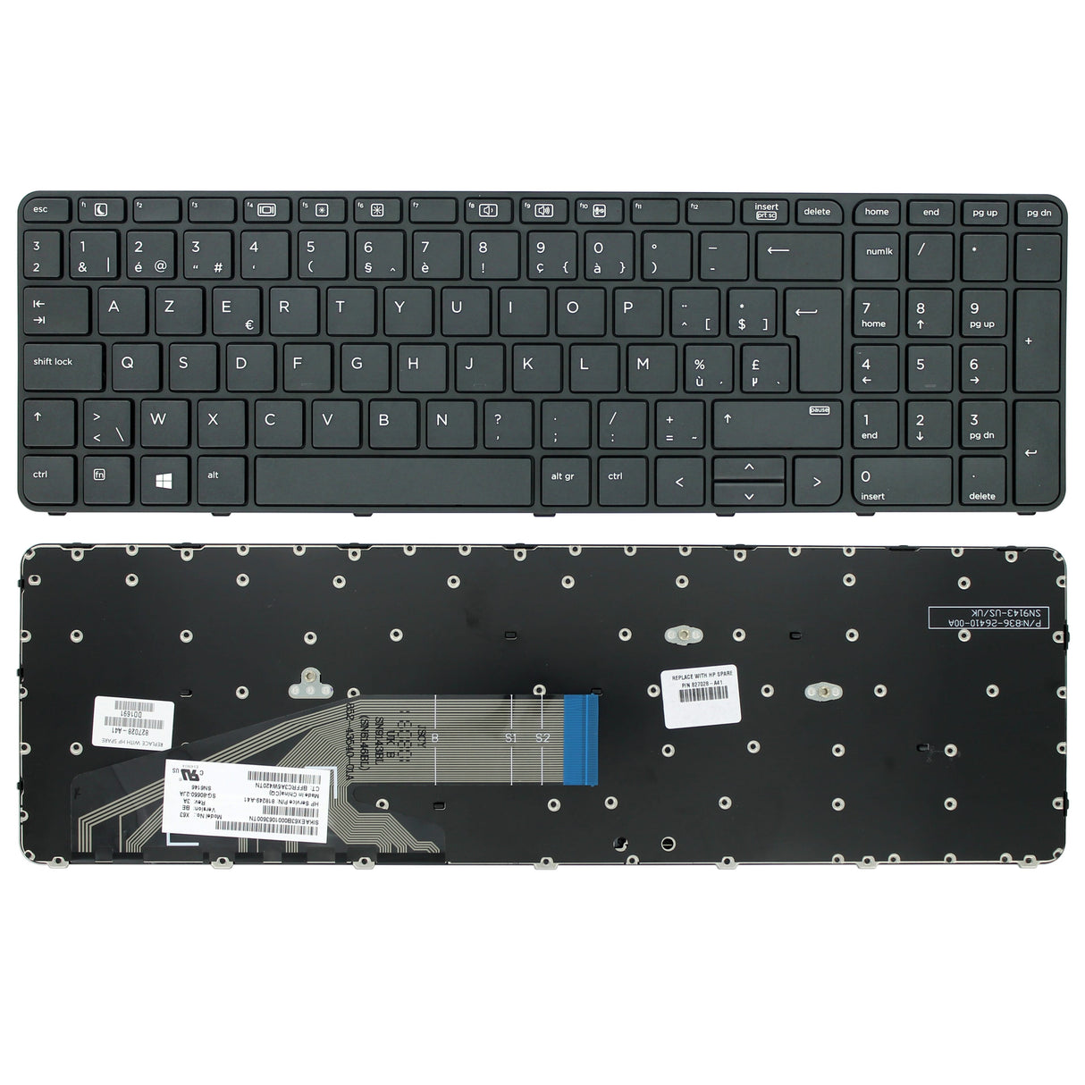 HP Laptop -tangentbord azerty vara