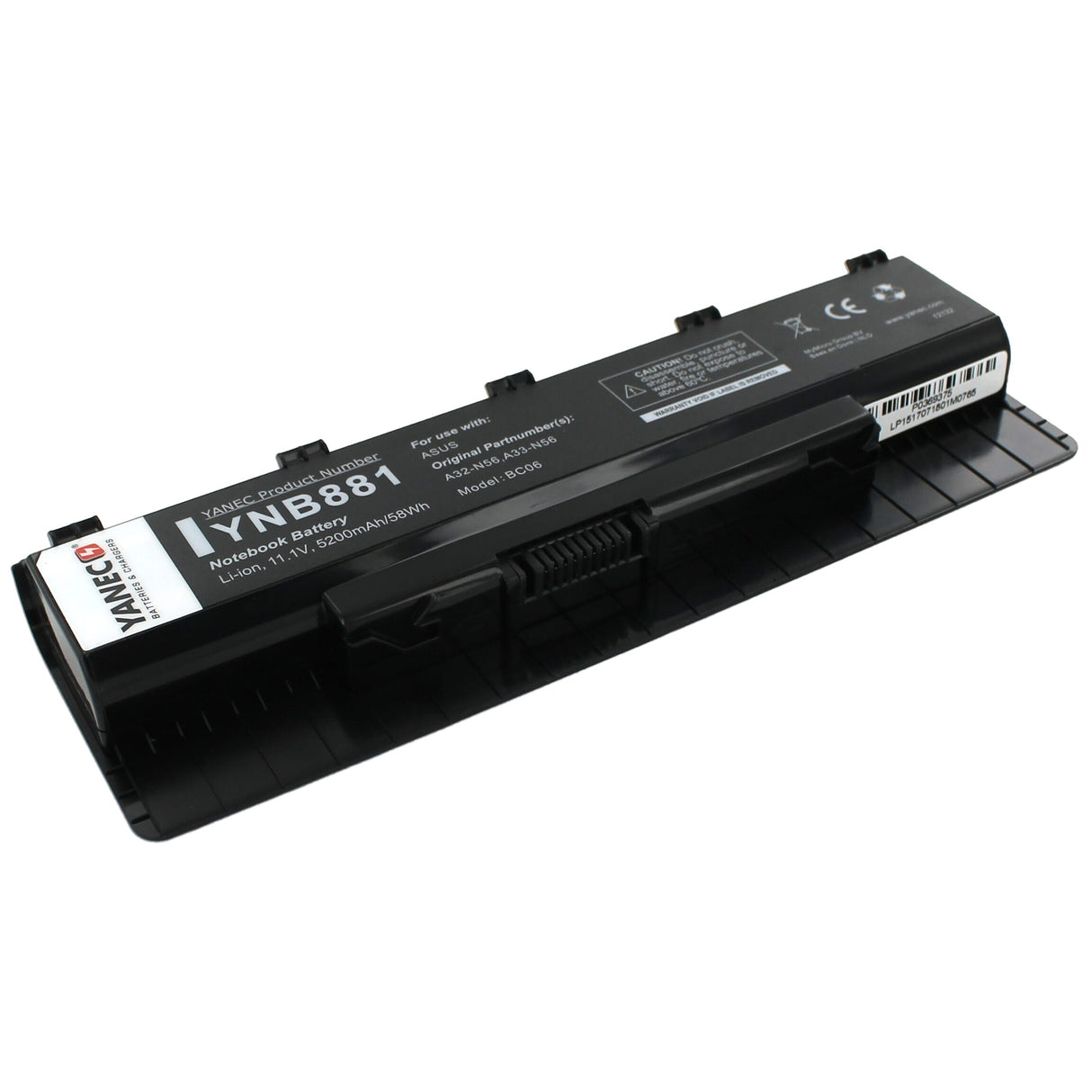 Batteria per laptop Yanec 5200Mah