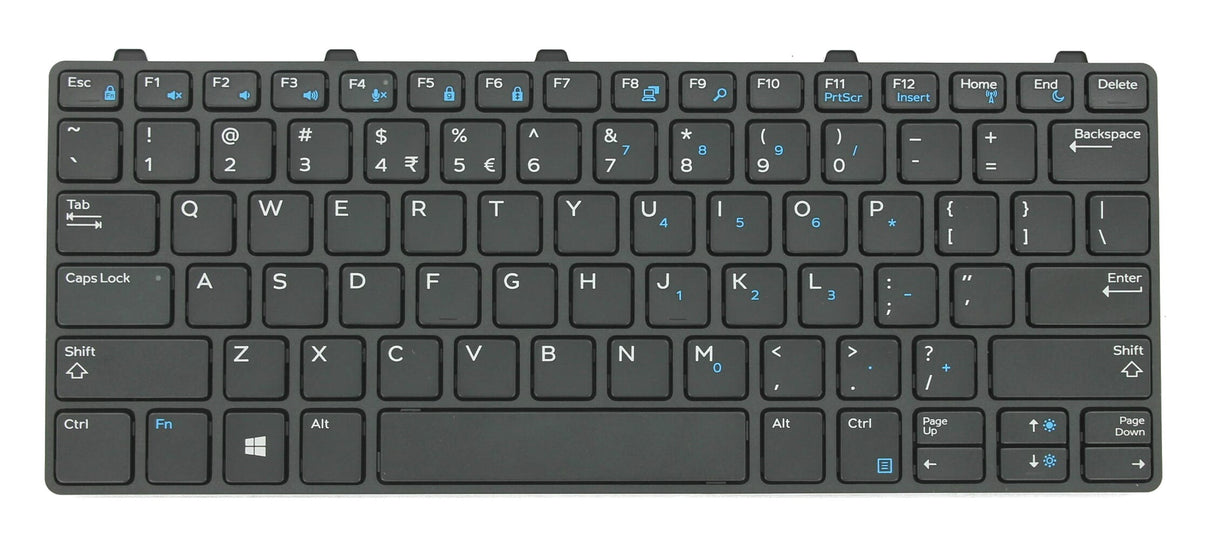 Dell bærbar tastatur qwerty os