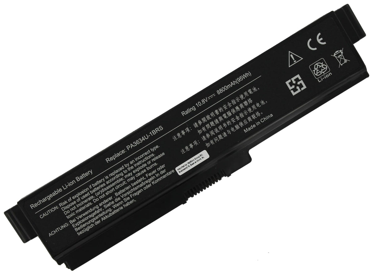 Blu-Basic Laptop Accu Extended 8800mAh