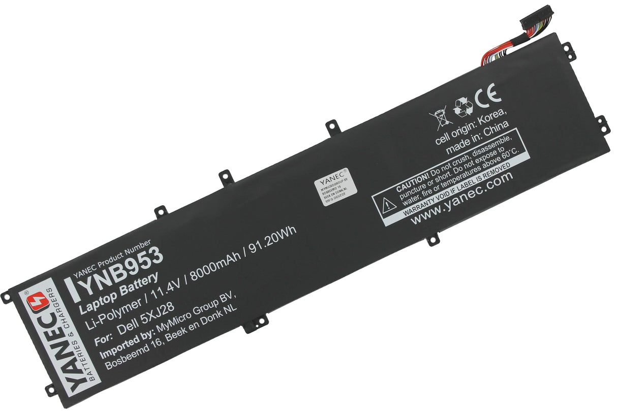 Batteria per laptop Yanec 8000 mAh