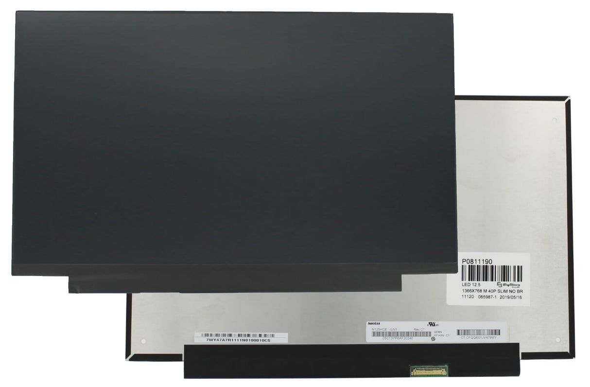 OEM 12.5 inch LCD scherm 1920x1080 Mat 30Pin eDP, IPS