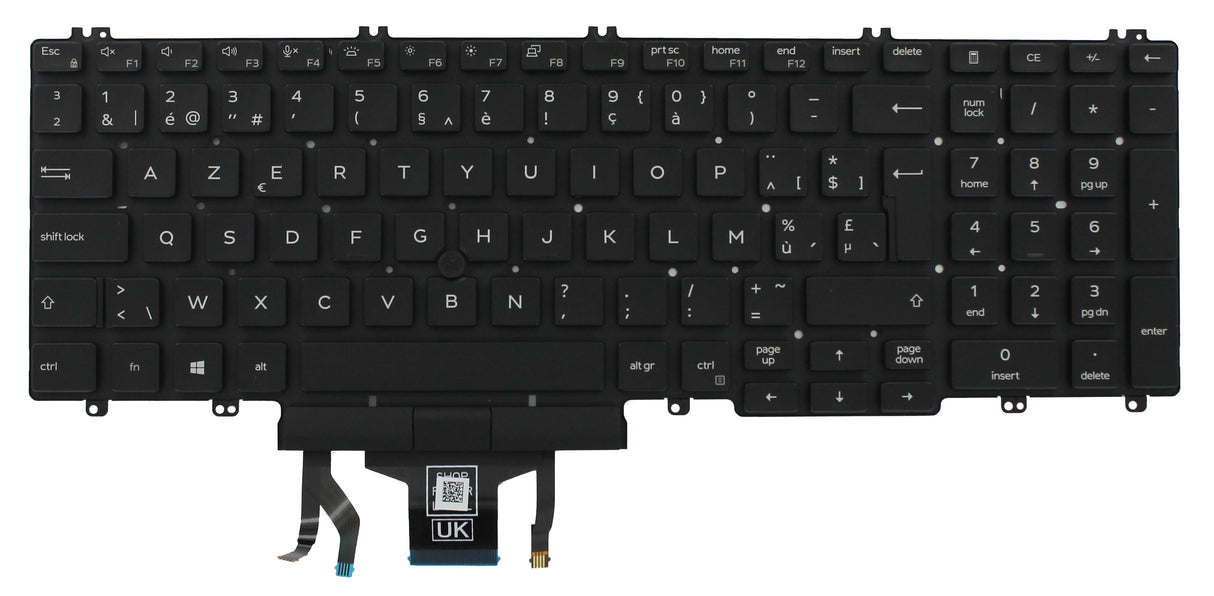 Dell bærbar tastatur azerty være