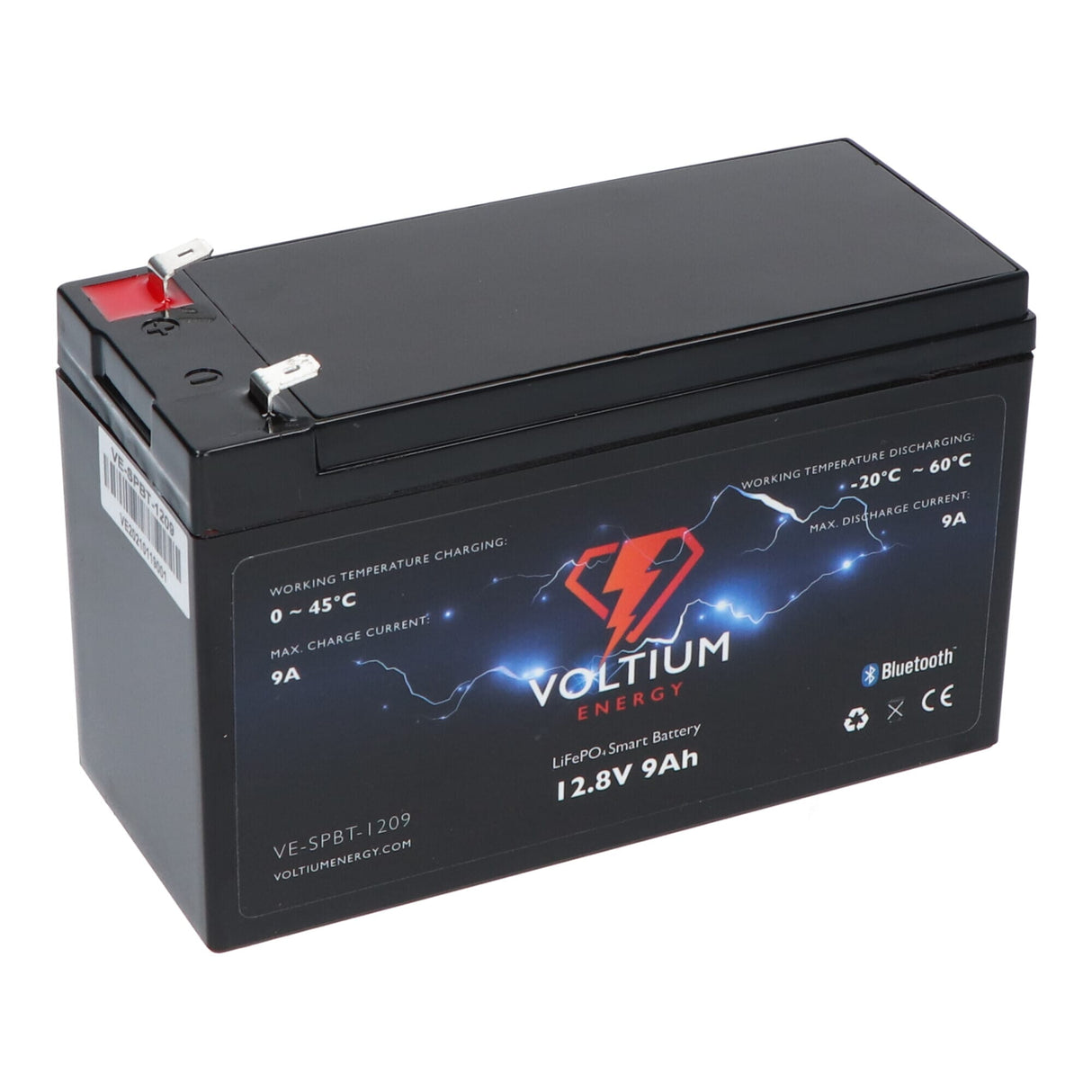 Baterie LIFEPO4 Voltium Energy 12.8V 9AH Bluetooth