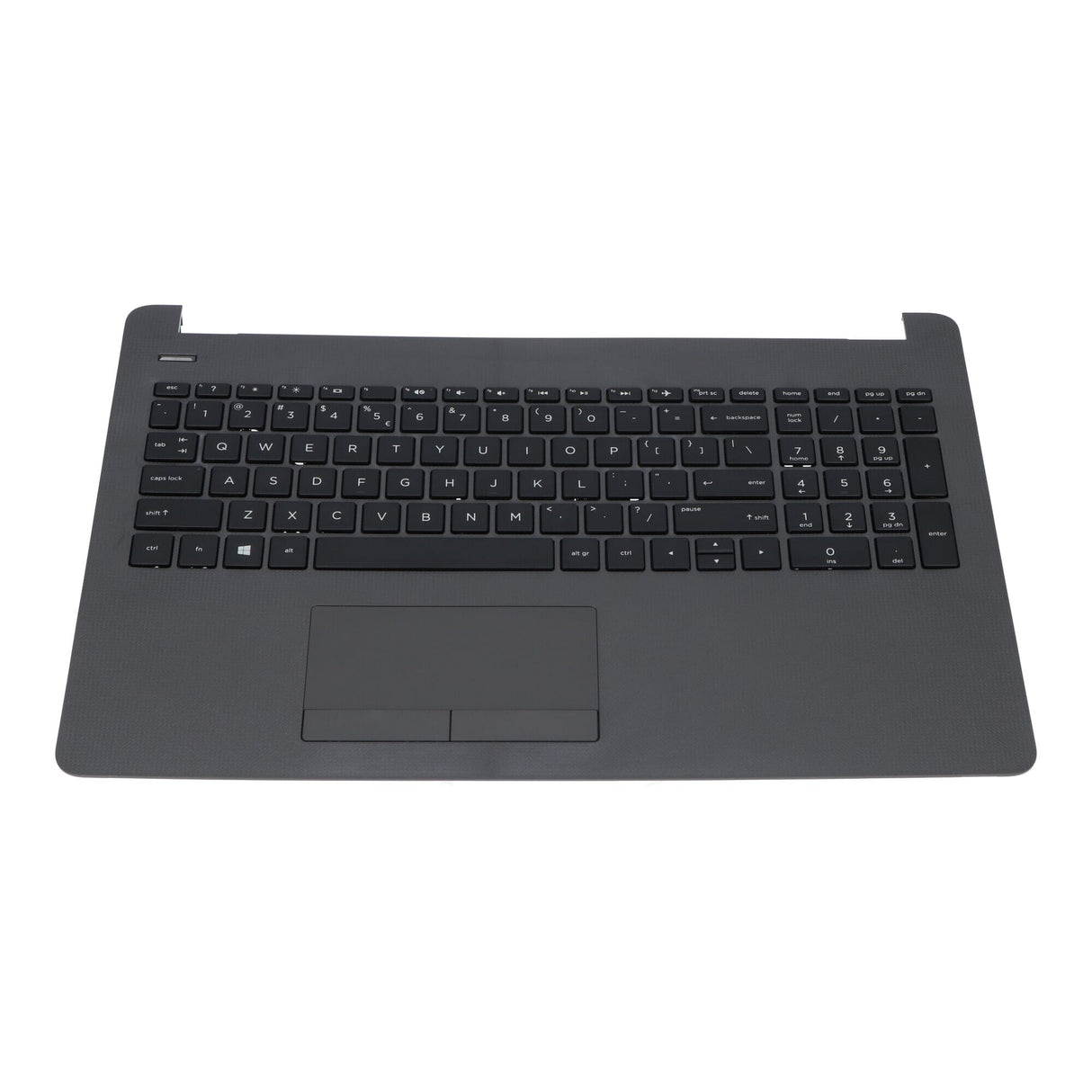 Clavier HP pour ordinateur portable Qwerty Us + couvercle supérieur gris