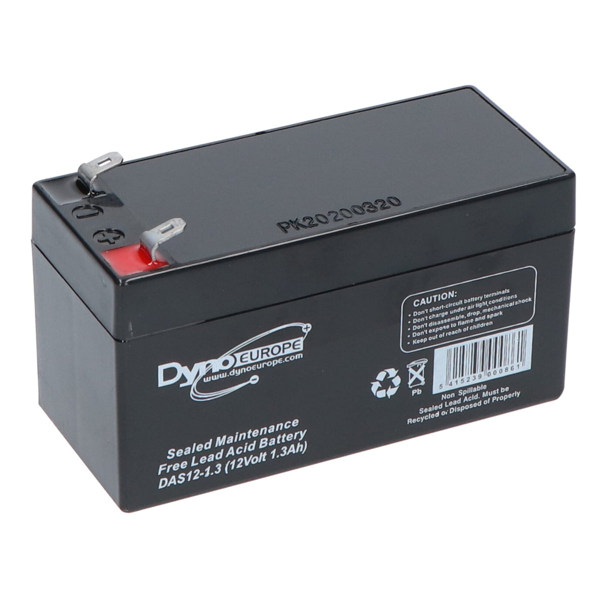 Dyno Europe Dyno Lead Battery 12V 1.3Ah