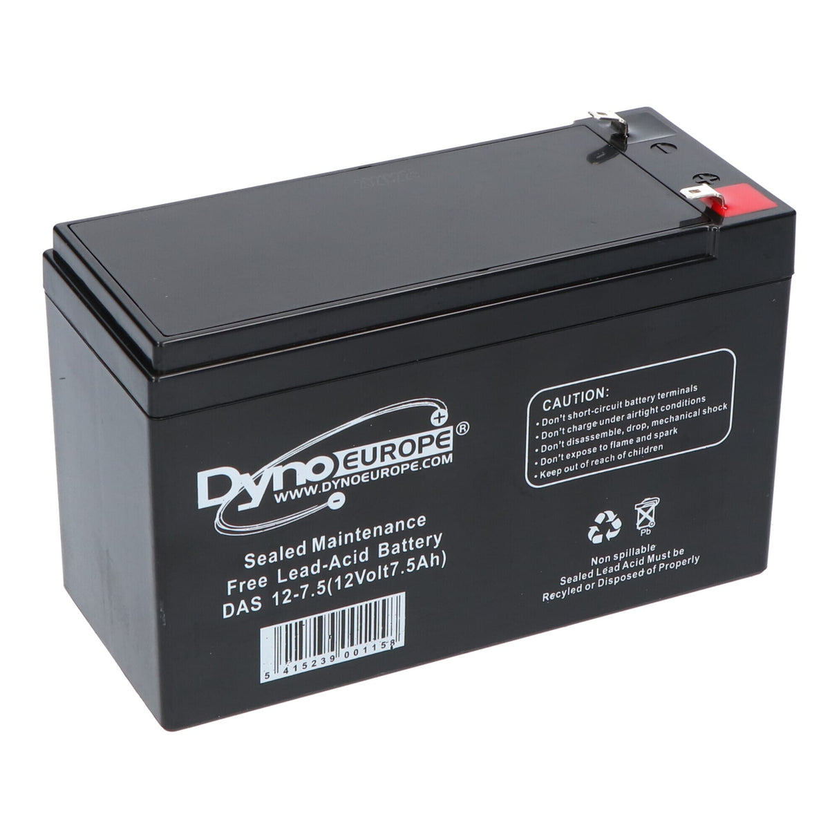 Dyno Europe Dyno Blei Batterie 12 V 7.5AH