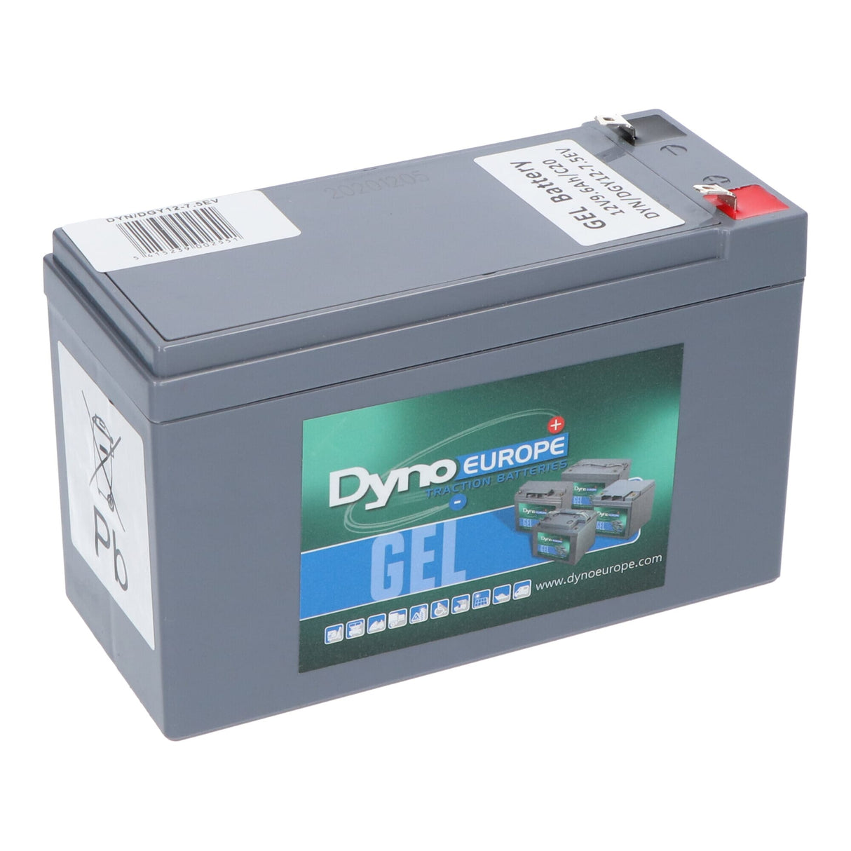 Dyno Europe Dyno Gel Battery 12V 7,5ah