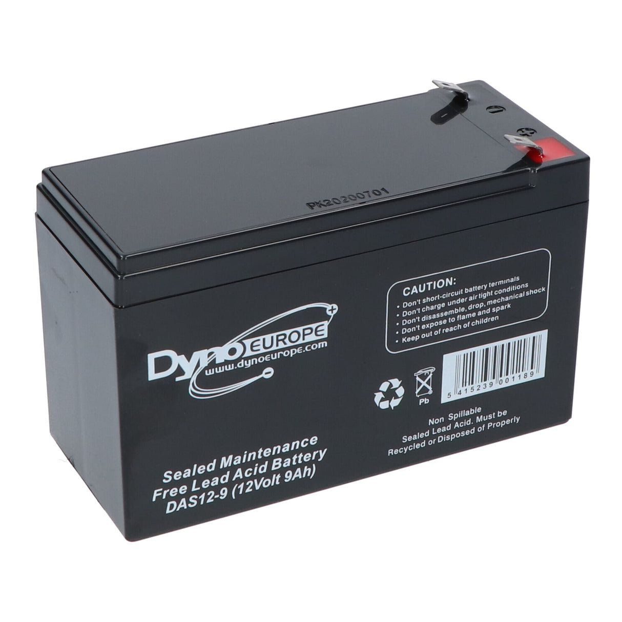 Dyno Europa Dynon Lead Batterie 12v 9ah