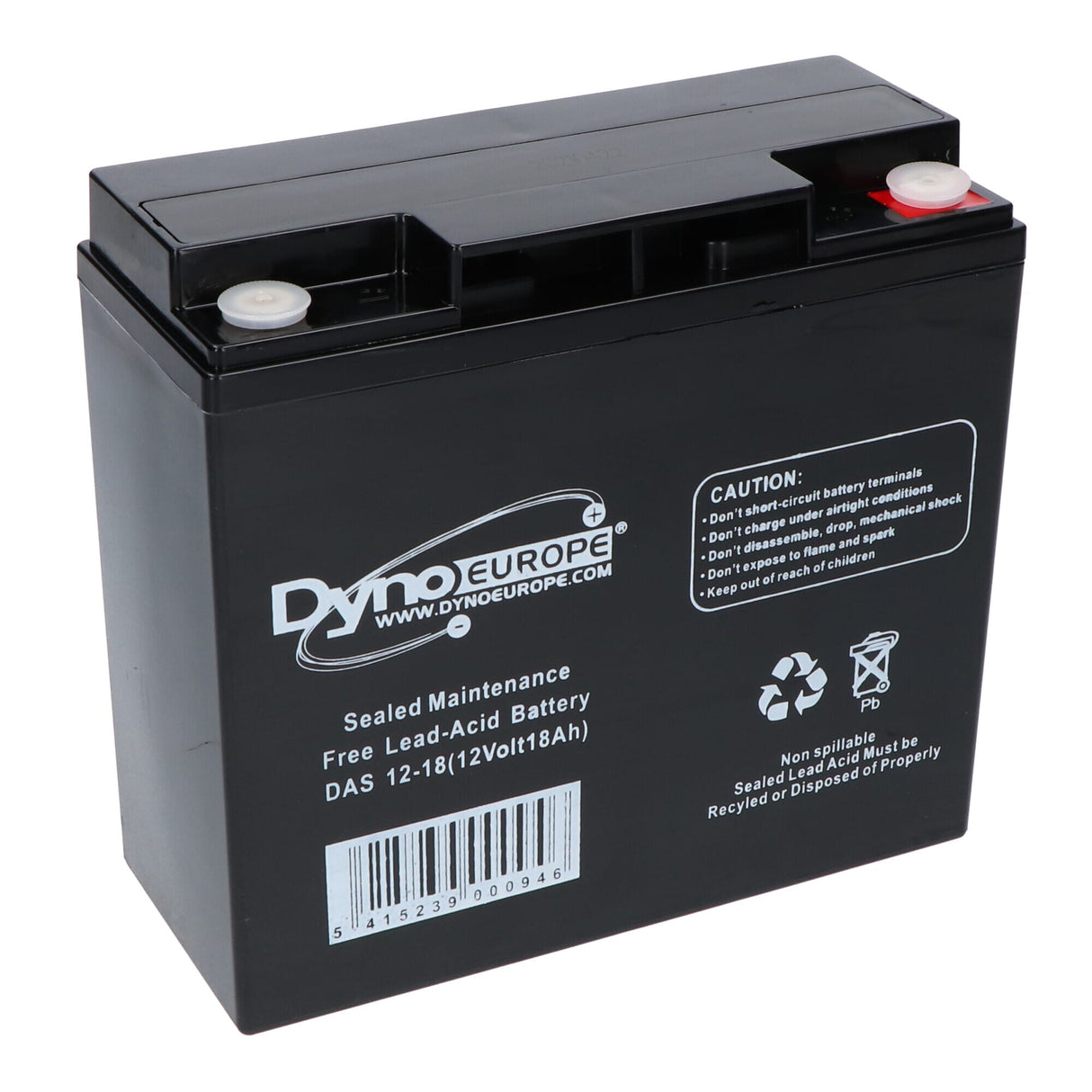 Dyno Europe Dyno Blei Batterie 12V 18AH