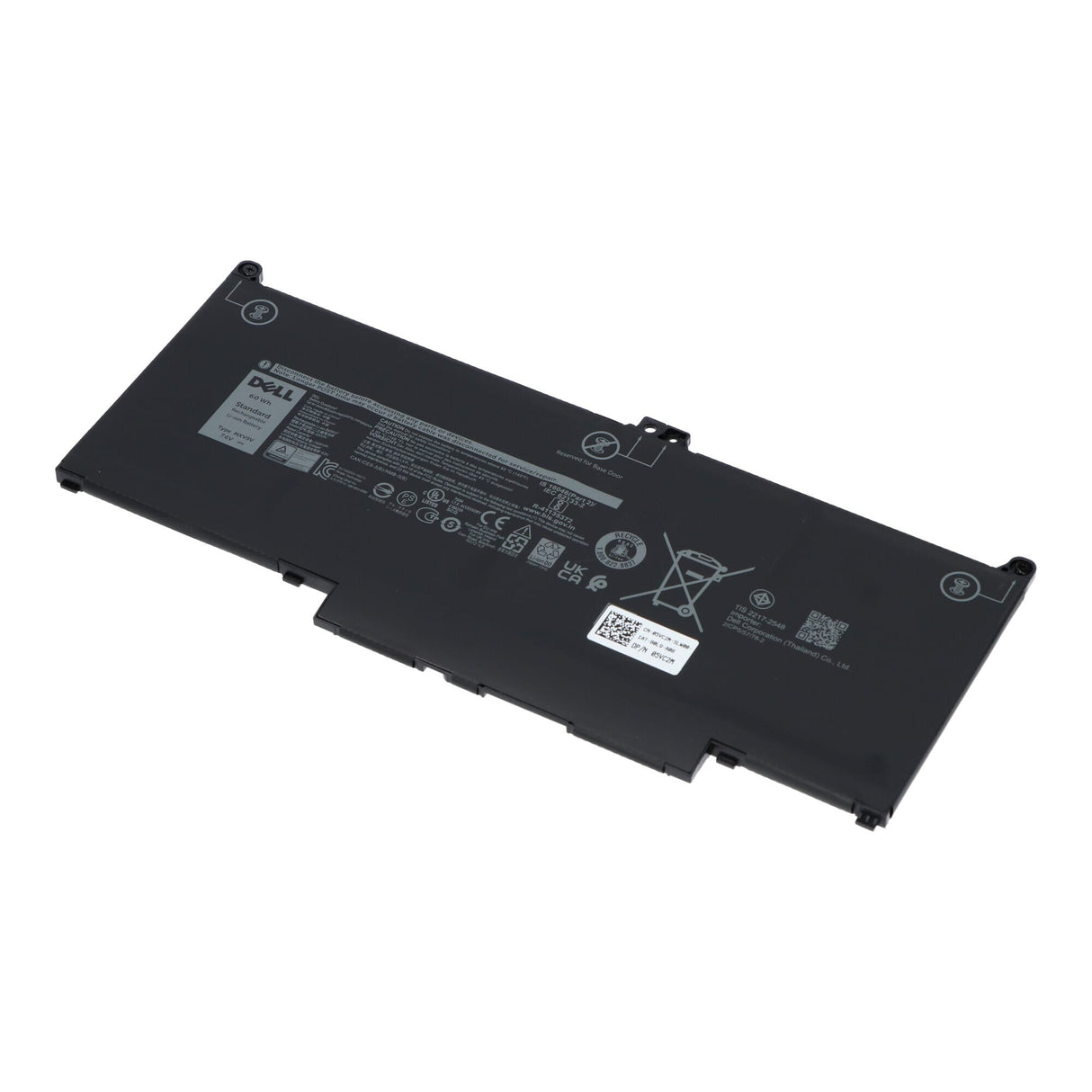 Dell laptop battery 7500mAh