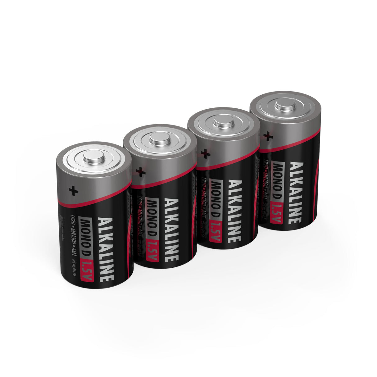 Ansann alkaline Batterie Mono d lr22 4 PC. Schrumpfilt