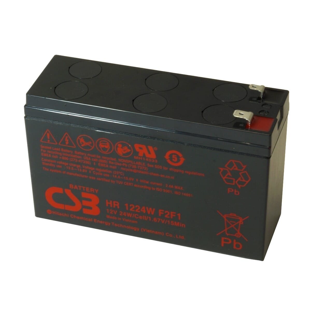 Batterie CSB CSB UPS Remplacement de la batterie SET RBC106