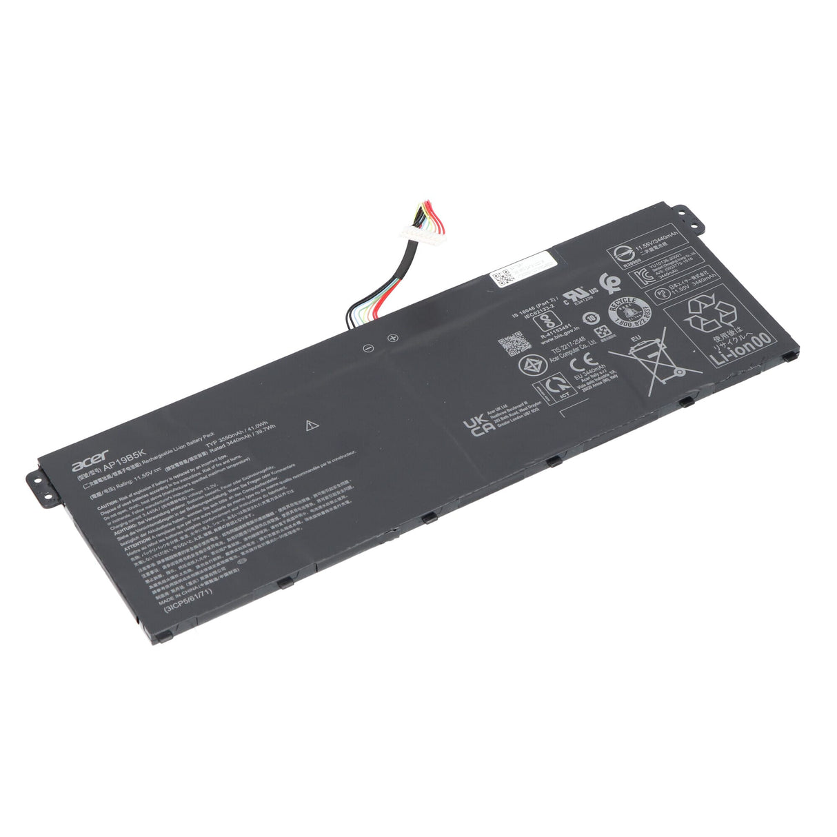 Batería de laptop acer 3550 mAh