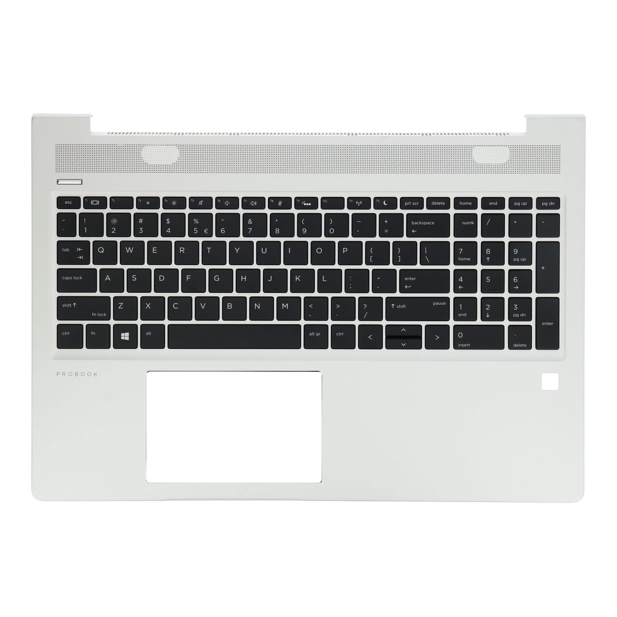 HP Laptop Keyboard Qwerty US + Top Cover, Backlight