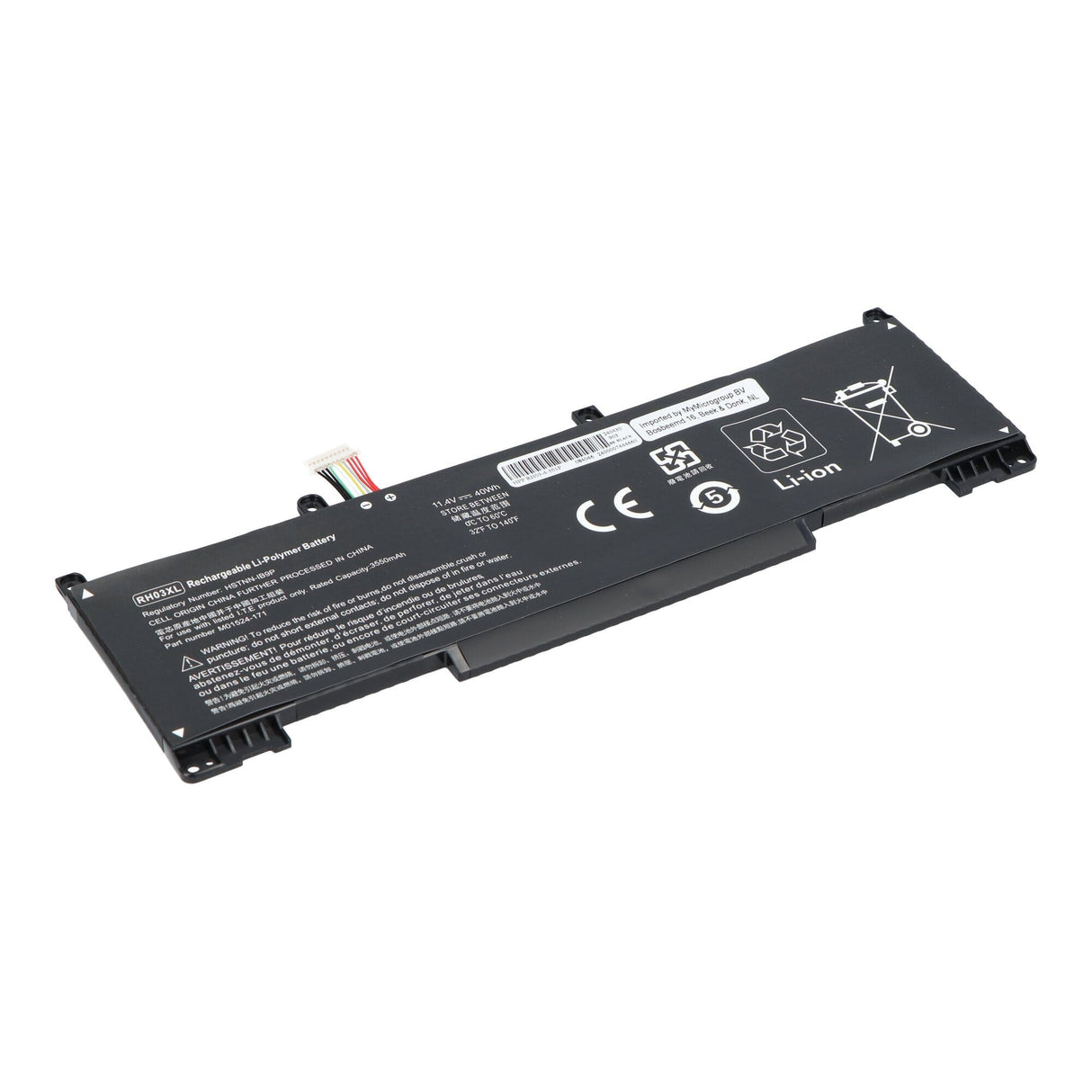 Erstatning Laptop Battery 3550mAh