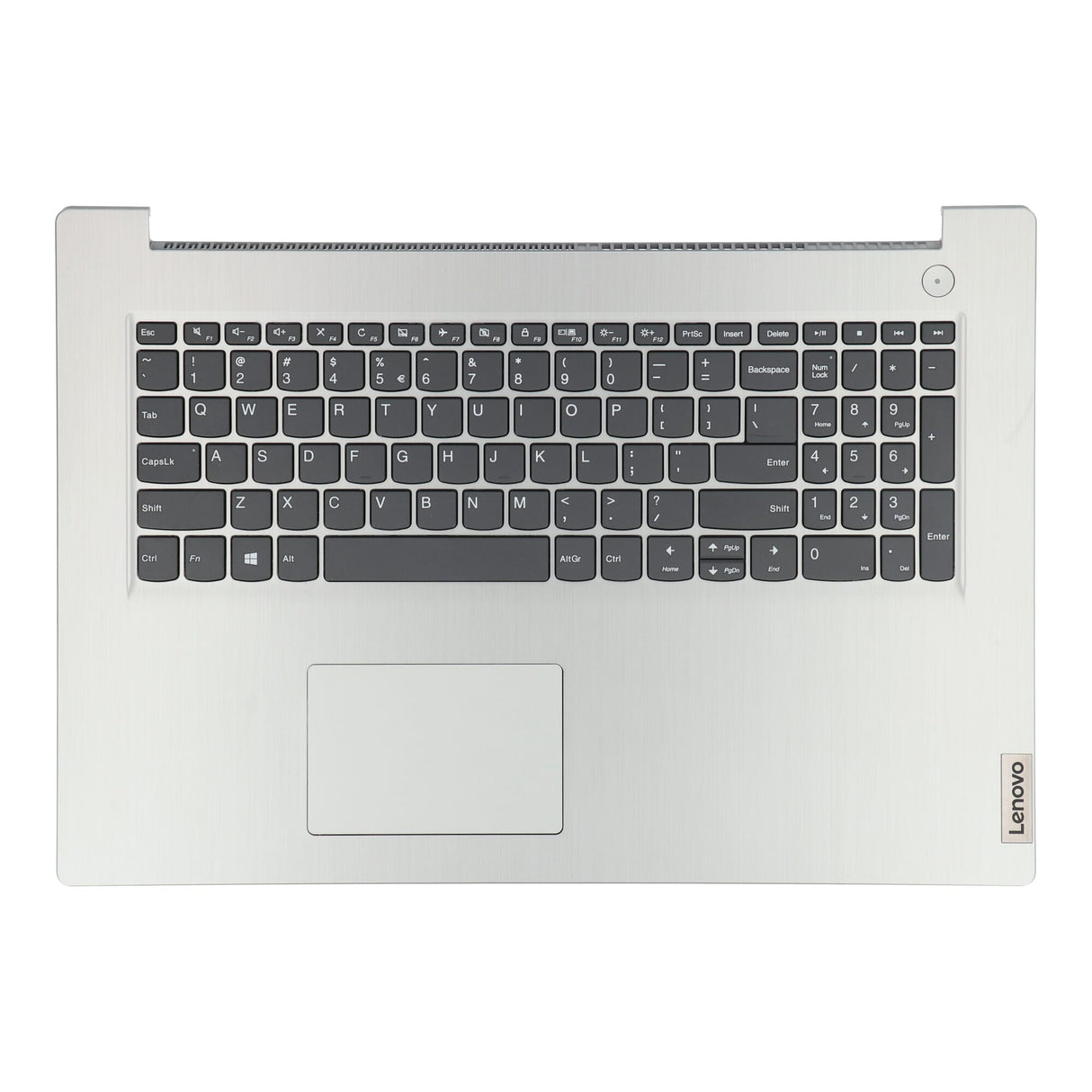 Lenovo Laptop Keyboard Qwerty US + Top Cover - Grey