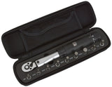 Radon torque wrench 1 4 2-24 nm + 9-piece bit selection