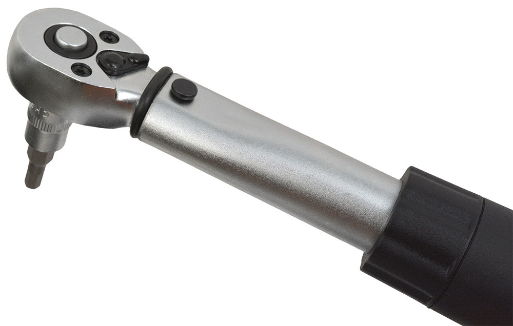 Radon torque wrench 1 4 2-24 nm + 9-piece bit selection