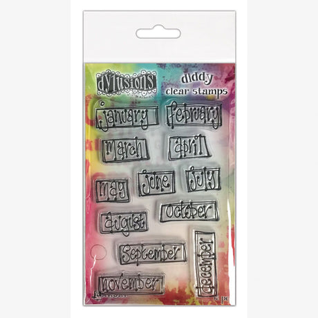 Ranger ink ranger • dylusions diddy selos transparentes embalados mensalmente