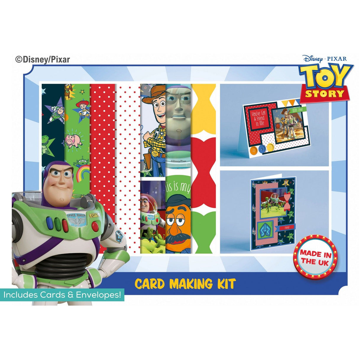 Creative expressions • toy story large card A4 kit