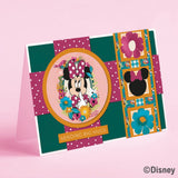Creative expressions • mickey minnie small card 8x8 kit