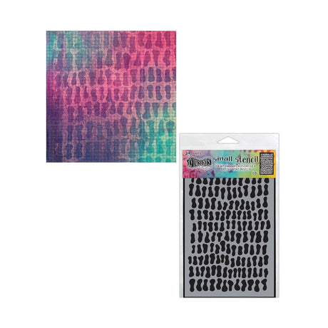 Ranger tinta ranger • dylusions estênceis pepitas douradas pequenas